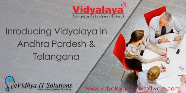 Evidya IT Solutions is our official channel partner in Andhra Pradesh and Telangana for Vidyalaya – School Management Software.