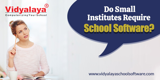 Do Small Institutes require school software