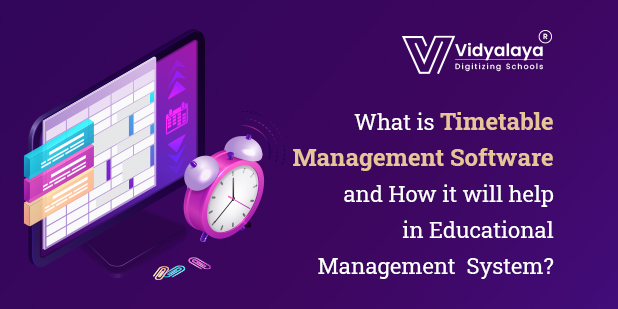 Timetable management software